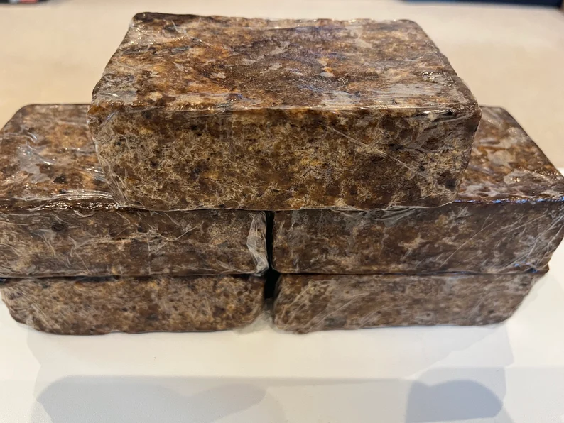 Raw African Black Soap – Premium Organic (Ghana)