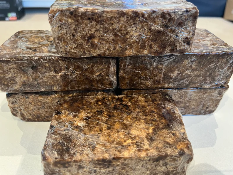 Raw African Black Soap – Premium Organic (Ghana)