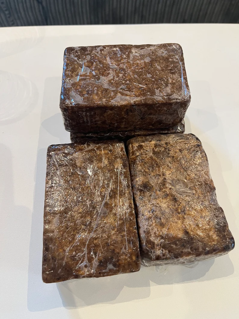 Raw African Black Soap – Premium Organic (Ghana)